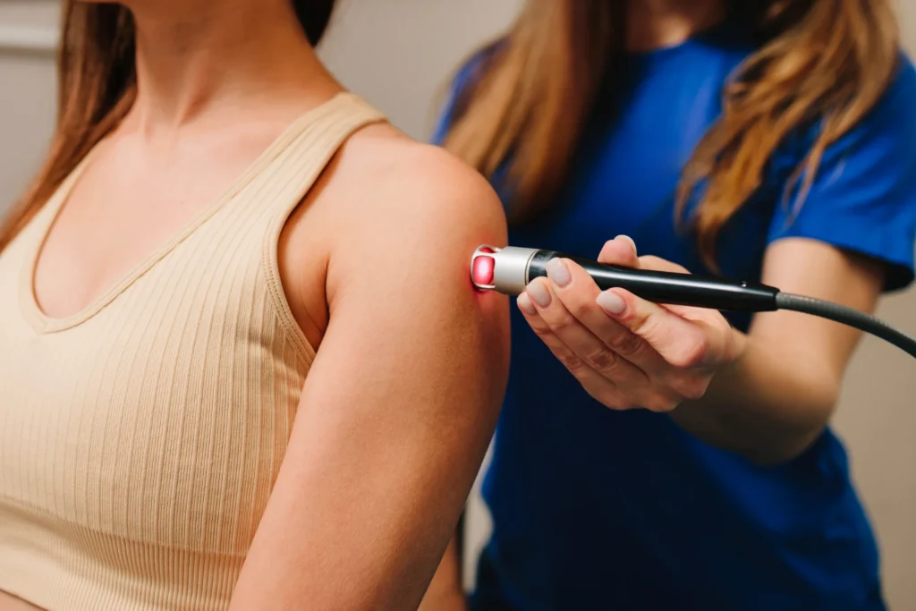 shoulder therapy with laser treatment 2026 04 04 23 51 29 utc